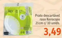 Sonda Prato descartável raso Kerocopo oferta
