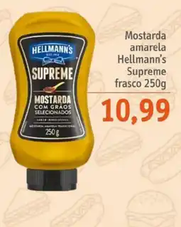 Sonda Mostarda amarela hellmann's supreme oferta