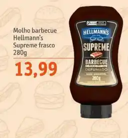 Sonda molho barbecue hellmann's supreme frasco oferta