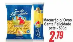 Serrano Supermercado Macarrão c/ Ovos Santa Felicidade oferta