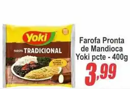 Serrano Supermercado Farofa pronta de mandioca yoki pcte oferta