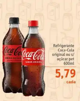 Sonda Refrigerante coca-cola original ou s/ açúcar pet oferta