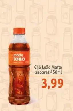 Sonda Chá Leão Matte oferta