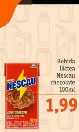Sonda Bebida láctea nescau chocolate oferta