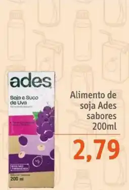 Sonda Alimento de soja Ades sabores oferta