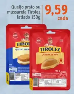 Sonda Queijo prato ou mussarela tirolez fatiado oferta