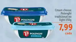 Sonda Cream cheese polenghi tradicional ou light oferta