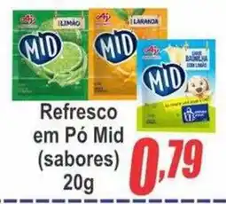 Serrano Supermercado Refresco em Pó Mid (sabores) oferta
