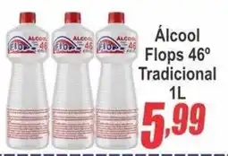 Serrano Supermercado Álcool flops 46° tradicional oferta
