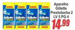 Serrano Supermercado Aparelho gillette prestobarba 2 oferta
