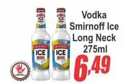 Serrano Supermercado Vodka Smirnoff Ice Long Neck oferta