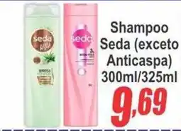 Serrano Supermercado Shampoo Seda (exceto Anticaspa) oferta