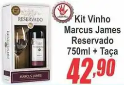 Serrano Supermercado Kit Vinho Marcus James Reservado oferta