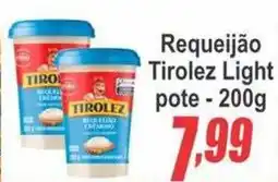Serrano Supermercado Requeijão tirolez light oferta