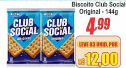 Serrano Supermercado Biscoito club social original oferta