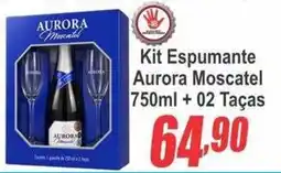 Serrano Supermercado Kit Espumante Aurora Moscatel oferta
