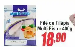 Serrano Supermercado Filé de Tilápia Multi Fish oferta