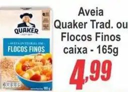 Serrano Supermercado Aveia quaker trad. ou flocos finos oferta
