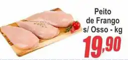 Serrano Supermercado Peito de Frango s/ Osso oferta