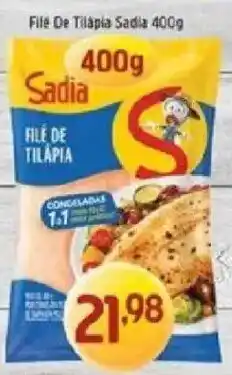 Supermercados Guanabara Filé de tilápia sadia oferta