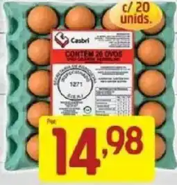 Supermercados Guanabara Ovos casbr oferta
