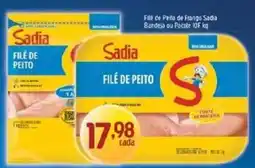 Supermercados Guanabara Filé de peito de frango sadia oferta
