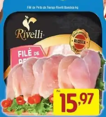 Supermercados Guanabara Filé de peito de frango rivelli oferta