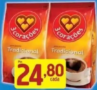 3 corações tradicional
