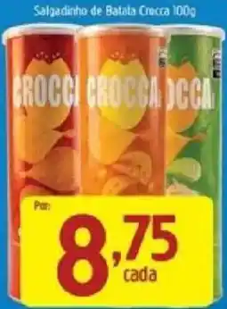 Supermercados Guanabara Salgadinho de Batata Croccca oferta
