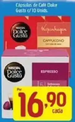 Supermercados Guanabara Cápsulas de Café Dolce Gusto oferta