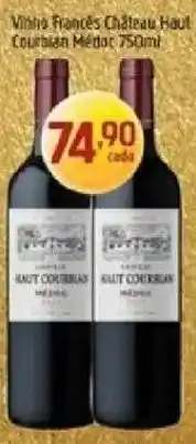 Supermercados Guanabara Vinho francês château haut courbion médoc oferta