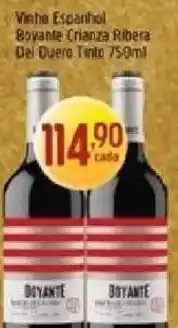 Supermercados Guanabara Vinho Espanhol Boyante Crianza Ribera Del Duero Tinto oferta