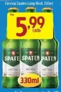 Supermercados Guanabara Cerveja Spaten Long Neck oferta