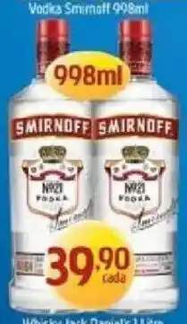 Supermercados Guanabara Vodka smirnoff oferta