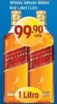 Supermercados Guanabara Whisky Johnnie Walker Red Label oferta
