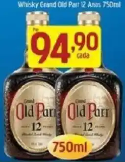 Supermercados Guanabara Whisky grand old parr 12 anos oferta