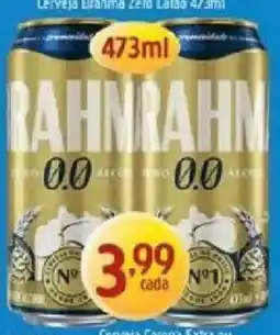 Supermercados Guanabara Cerveja brahma zero lata oferta