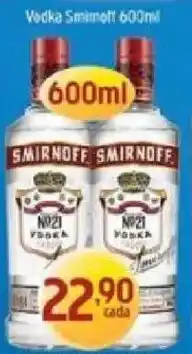 Supermercados Guanabara Vodka smirnoff oferta
