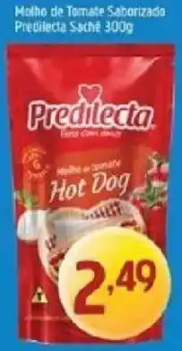 Supermercados Guanabara molho de tomate saborizado hot dog oferta