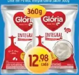 Supermercados Guanabara Leite em pó integral glória oferta