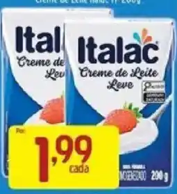Supermercados Guanabara Creme de Leite Leve oferta