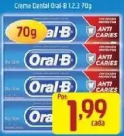 Supermercados Guanabara Creme Dental Oral-B 1,2,3 oferta