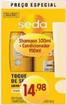 Supermercados Guanabara Shampoo seda + Condicionador oferta