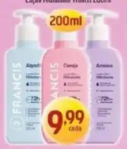 Supermercados Guanabara Creme hidratante francis oferta