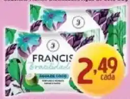 Supermercados Guanabara francis fragrância sabão coco oferta