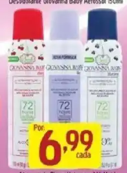 Supermercados Guanabara Desodorante giovanna baby aerosol 150ml oferta