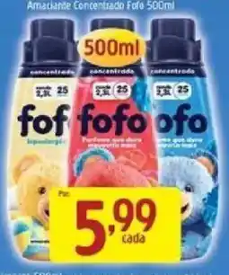 Supermercados Guanabara Amaciante concentrado fof oferta