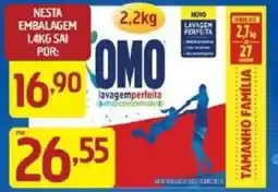 Supermercados Guanabara omo lavagem perfeita ativo concentrado oferta
