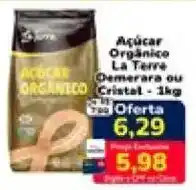 Nagumo Açúcar Orgânico La Terre Demerara ou Cristal oferta