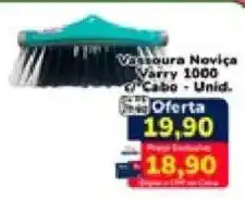 Nagumo Vassoura Noviça Varry 1000 Cabo - Unid. oferta